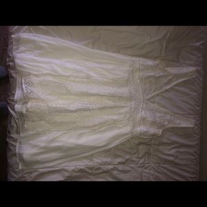 Forever 21 white flowy dress